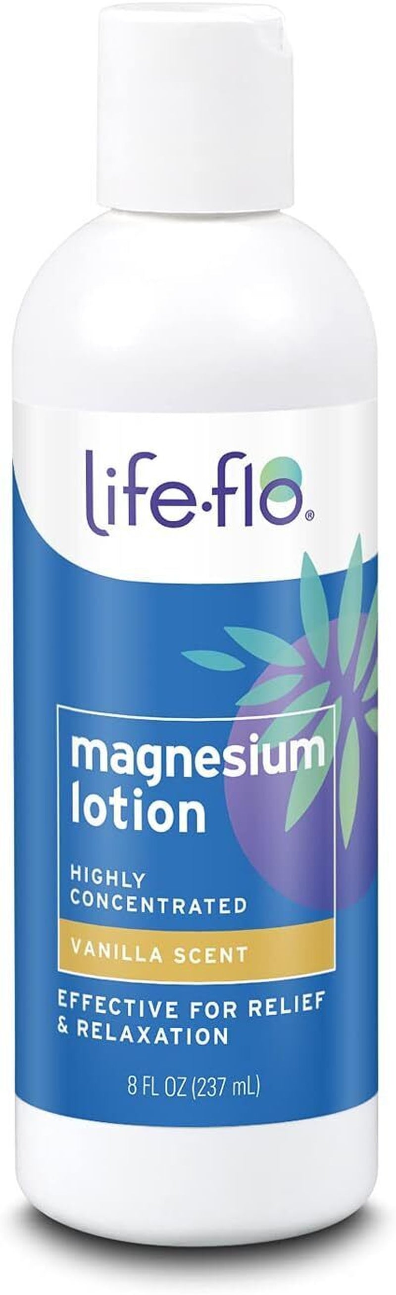 Life-Flo Magnesium Lotion W/Concentrated Magnesium Chloride | Calms &
