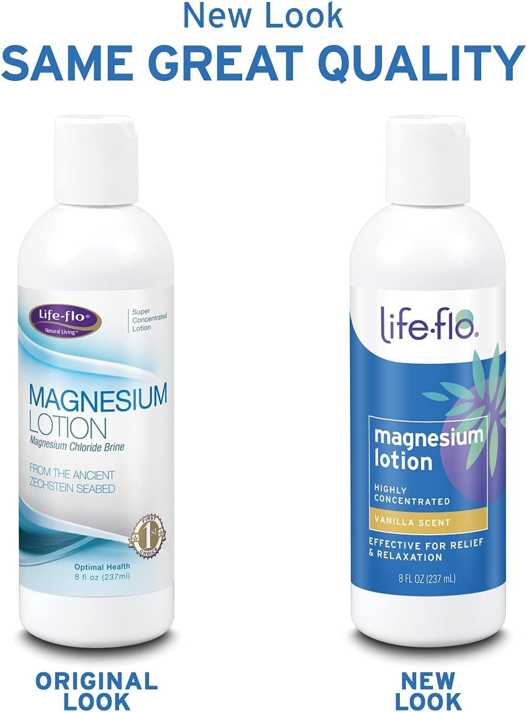 Life-Flo Magnesium Lotion W/Concentrated Magnesium Chloride | Calms &
