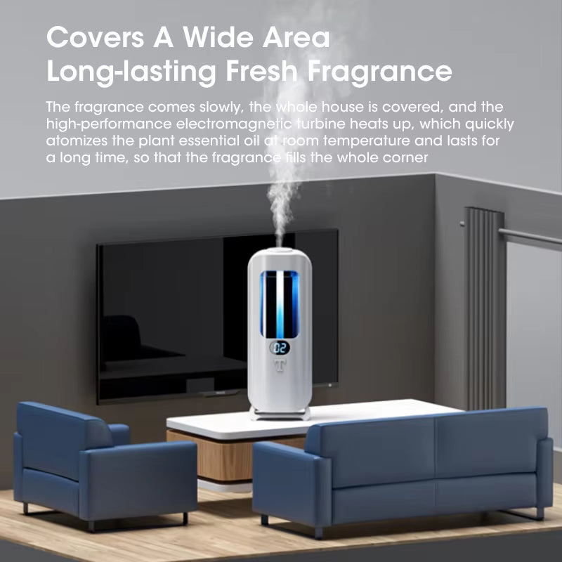 Mini Aromatherapy Machine Spray Air Purification Room Office Smart Essential Oil Diffuser USB Automatic Aromatherapy Machine