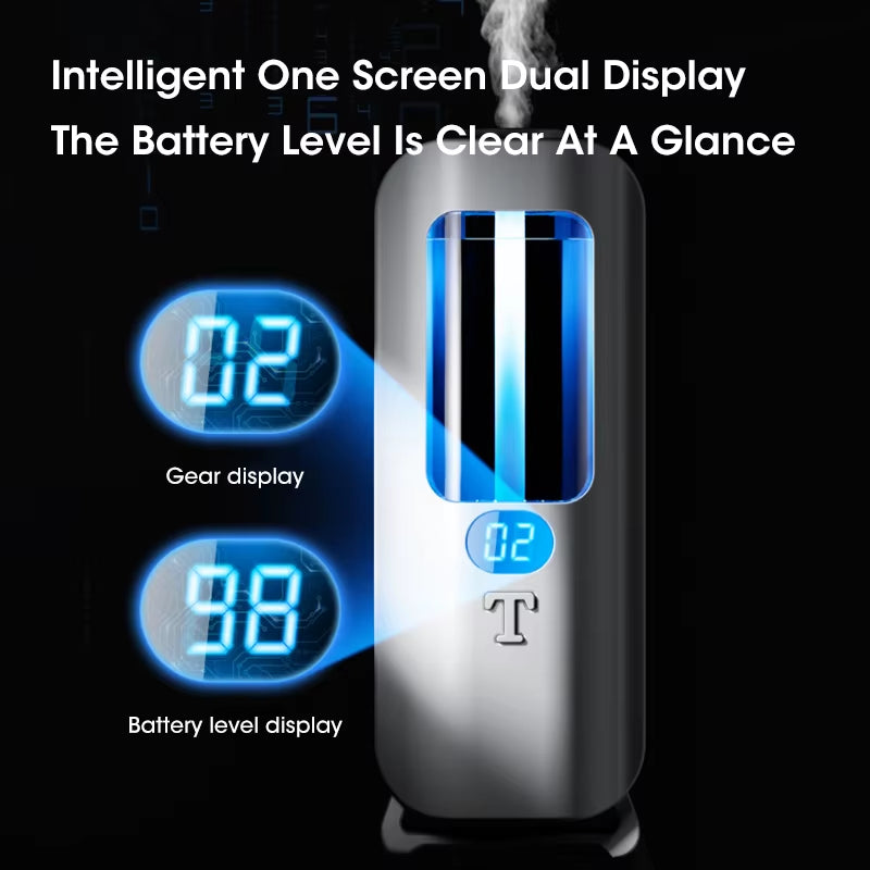 Mini Aromatherapy Machine Spray Air Purification Room Office Smart Essential Oil Diffuser USB Automatic Aromatherapy Machine