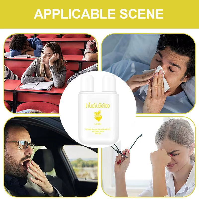 Nasal Sinus Inhaler Nasal Breathing Stick Sports Nutrition Endurance & Energy Supplements for Travel Work Study Airplane Sports