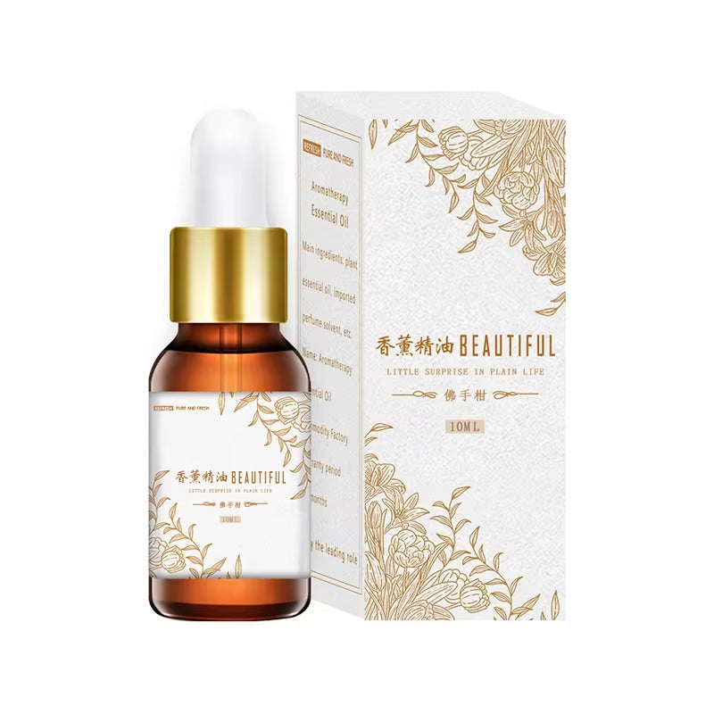 10ML Essential Oil,Diffuser Humidifier Massage Candle Hair Care Bergamot Clove Sandalwood Greentea Fruity Cherry Mango Blueberry