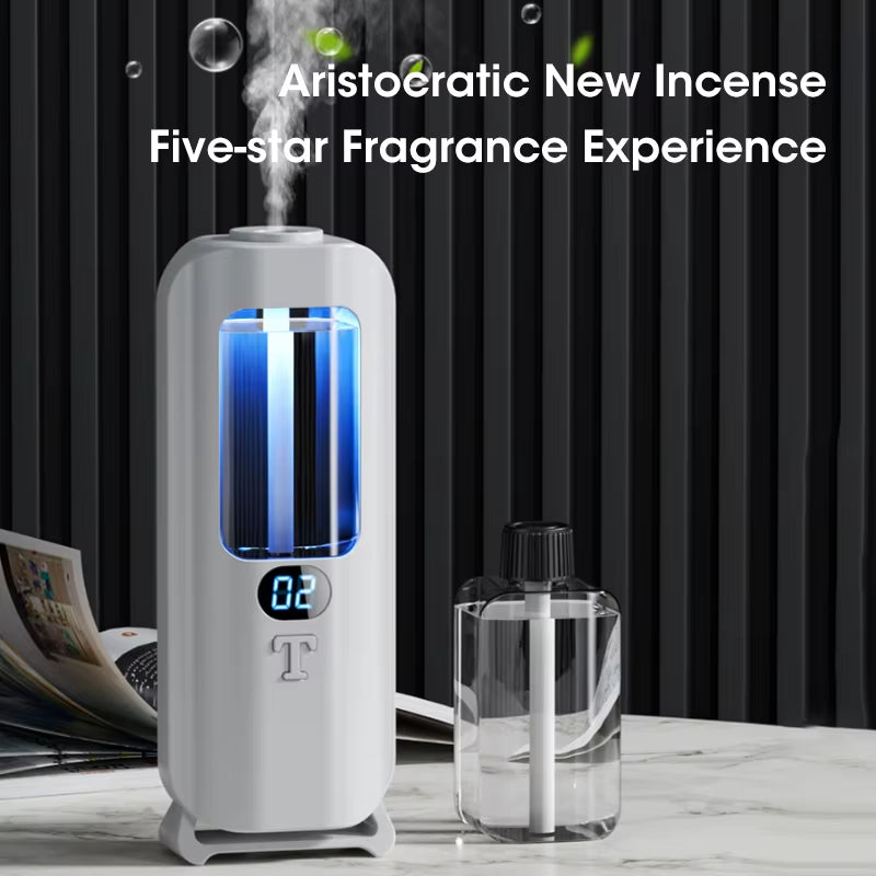 Mini Aromatherapy Machine Spray Air Purification Room Office Smart Essential Oil Diffuser USB Automatic Aromatherapy Machine