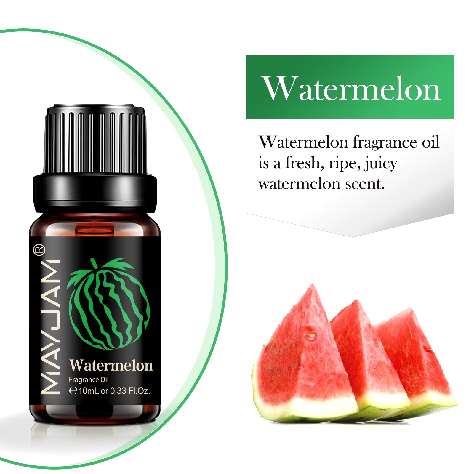 10ML Fruit Fragrance Oil Strawberry Watermelon Mango Coconut Cherry for Humidifier Candle Soap Making Air Freshener