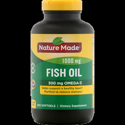 Fish Oil 1,000 Mg 250 Sgels