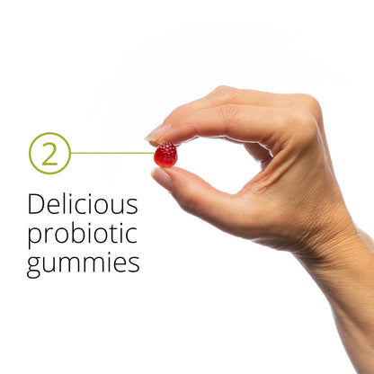 - Ultraflora 3 in 1 Daily Probiotic Supplement to Support Gut and Immune Health for Adults and Children* - 60 Gummies