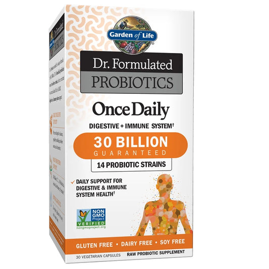 - Dr. Formulated Probiotics Once Daily - 30 Vegetarian Capsules