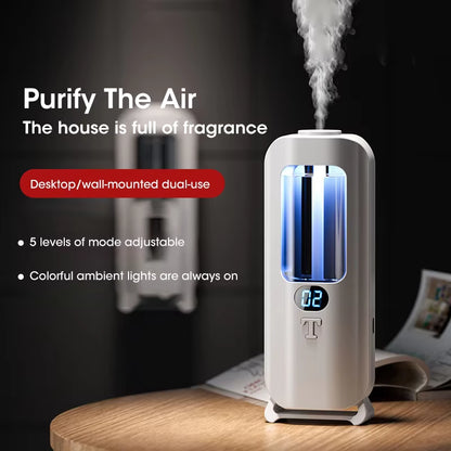 Mini Aromatherapy Machine Spray Air Purification Room Office Smart Essential Oil Diffuser USB Automatic Aromatherapy Machine