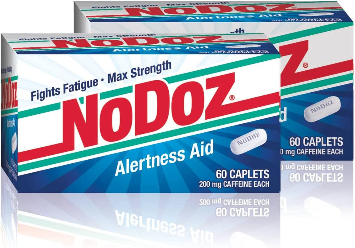200Mg Caffeine Pills Maximum Strength, 120 Caplets Total