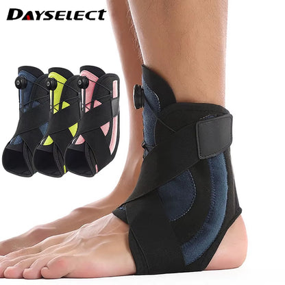 1Pcs Sport Ankle Protectors Pressurized Support Fixed Rehabilitation Adjustment Anti-Break Foot Joint Protectors Sprain Recovery