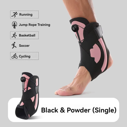 1Pcs Sport Ankle Protectors Pressurized Support Fixed Rehabilitation Adjustment Anti-Break Foot Joint Protectors Sprain Recovery