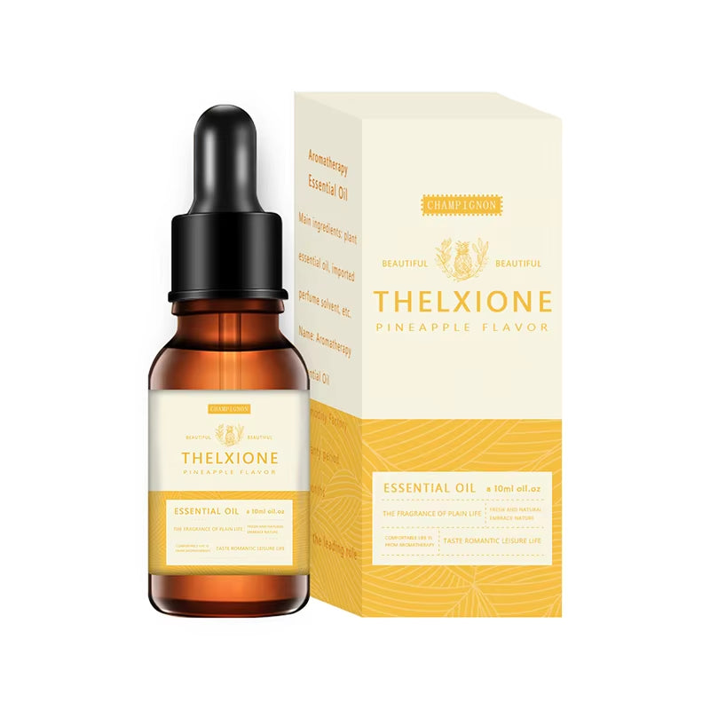 10ML Essential Oil,Diffuser Humidifier Massage Candle Hair Care Bergamot Clove Sandalwood Greentea Fruity Cherry Mango Blueberry