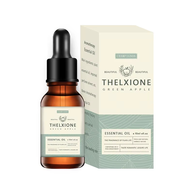 10ML Essential Oil,Diffuser Humidifier Massage Candle Hair Care Bergamot Clove Sandalwood Greentea Fruity Cherry Mango Blueberry