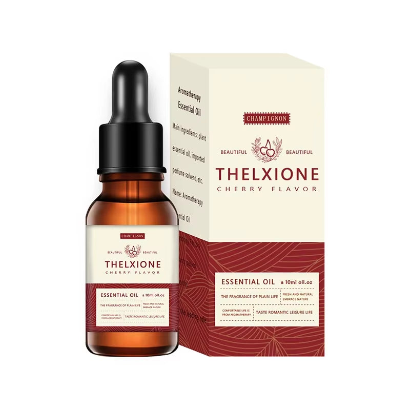 10ML Essential Oil,Diffuser Humidifier Massage Candle Hair Care Bergamot Clove Sandalwood Greentea Fruity Cherry Mango Blueberry
