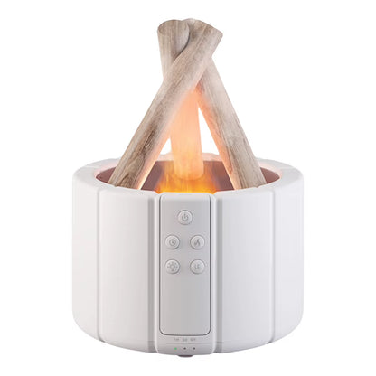 250Ml Bonfire Aromatherapy Essential Oil Diffuser Night Light Ultrasonic Aroma Diffuser with Remote Control Cool Mist Humidifier