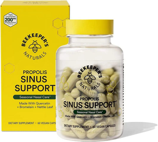 Adult Propolis Sinus Support, Season Nasal Care, 60 Ct