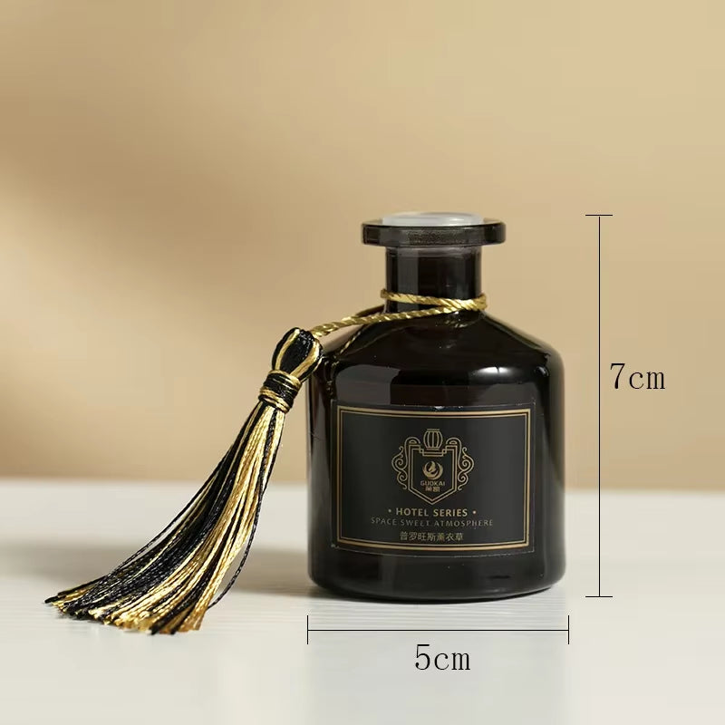 Aromeasy 200Ml Reed Diffuser Sets Homestay Hotel Bathroom Rattan Aromatherapy Glass Diffuser Air Freshener Home Fragrance